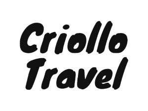 criollo travel logo black b