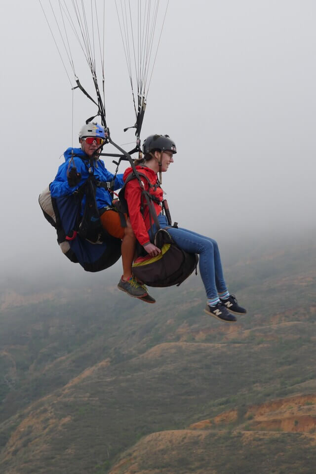 criollo travel venezuela los andes parapente