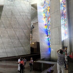 coromoto sanctuary coloured glass