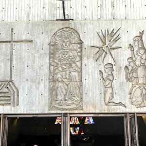 coromoto sanctuary entrance door